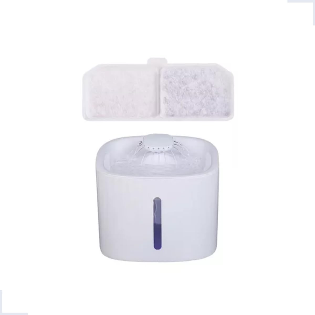 Kit 4 Refil Filtro Bebedouro Fonte De Água Pet Cães E Gatos - Imagem 2