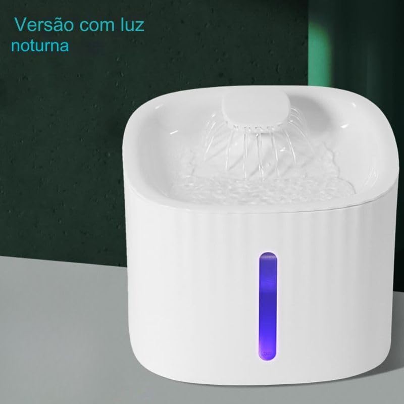 Bebedouro Fonte de Água Pet Inteligente Automático com Filtro Triplo - 3 litros - Imagem 6