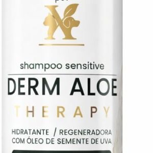 Shampoo PET Tratamento Alergias Coceiras e Irritações Derm Aloe Therapy XARMIE 500ml