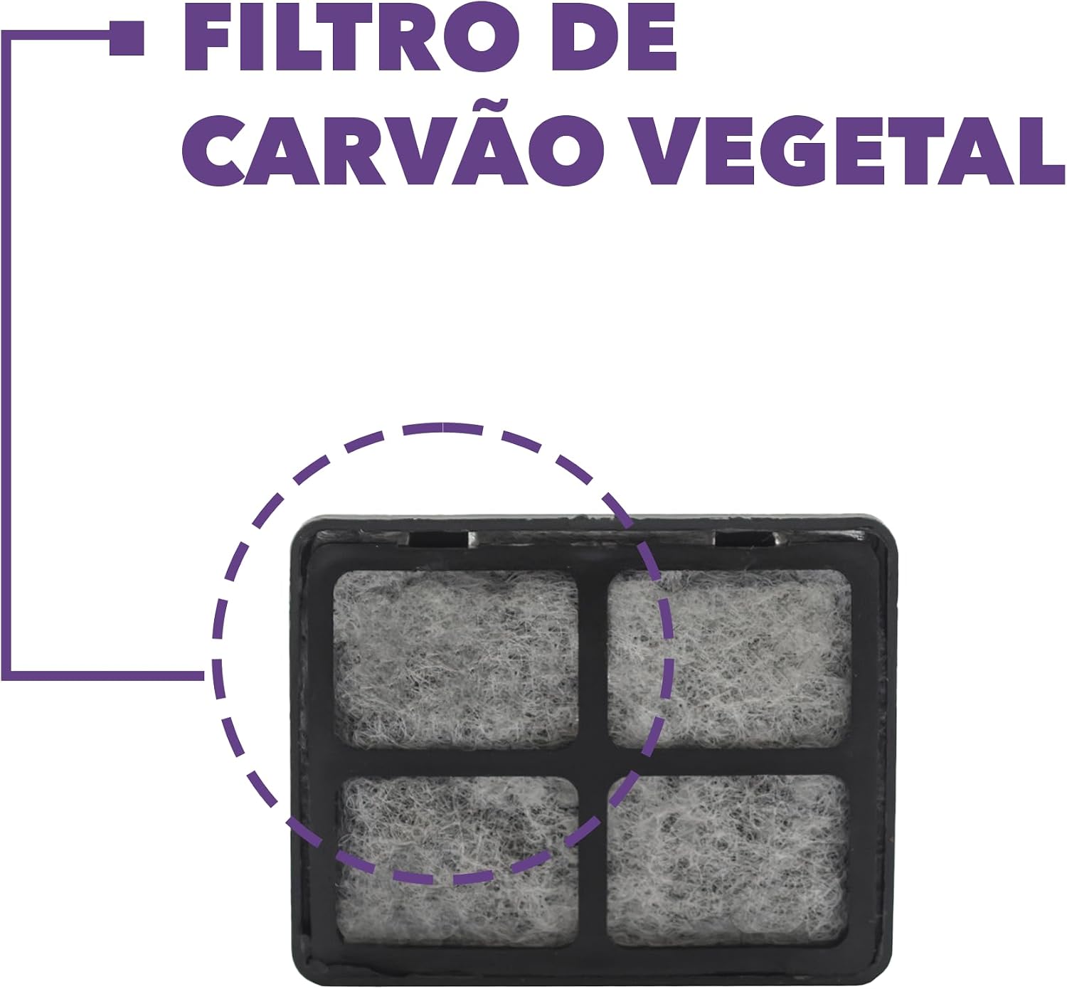 AMICUS - Filtro Refil para Fontes de Pets - Filtro de Bebedouro para Gatos e Cachorros, Cuidados para Animais de Estimação - Filtros Reutilizáveis de Carvão Ativado - Para Aqua Mini e Aqua First - Imagem 4
