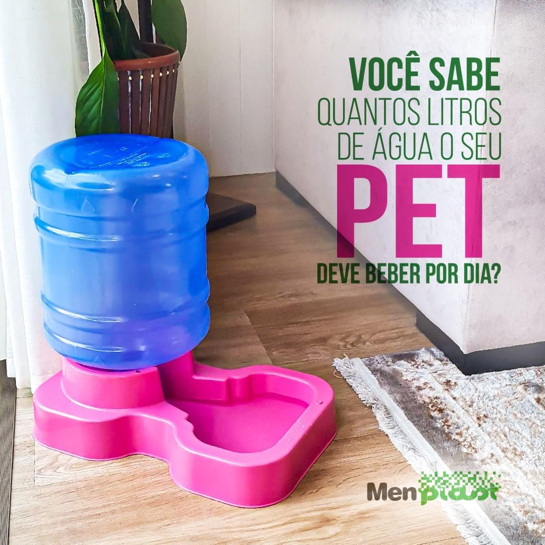 Bebedouro Automático para Cachorro de Grande Porte com Galão de 10L Incluso Ideal para Cães Médios e Grandes que Bebem Muita Água Bebedouro Pet Durável com Reposição Automática Cores Variadas - Imagem 7