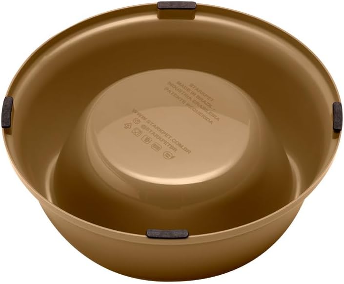Comedouro Antiderrapante Stark Bowl, 550 mL, para Cães De Pequeno Porte, Cor Bege - Imagem 3