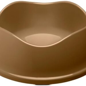 Comedouro Antiderrapante Stark Bowl, 550 mL, para Cães De Pequeno Porte, Cor Bege