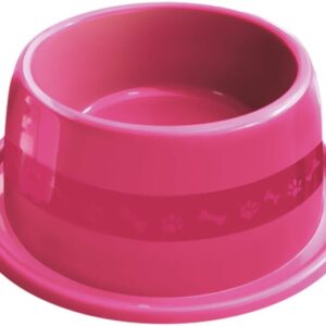 Comedouro Plástica Anti-Formiga N.3, 1000ml Rosa Furacão Pet para Cães