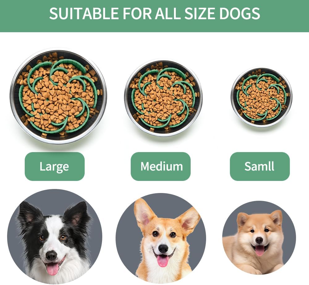 Inserção de tigelas para cães Slow Feeder - Imagem 7