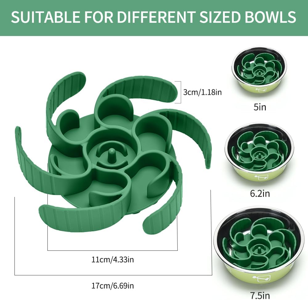 Inserção de tigelas para cães Slow Feeder - Imagem 6