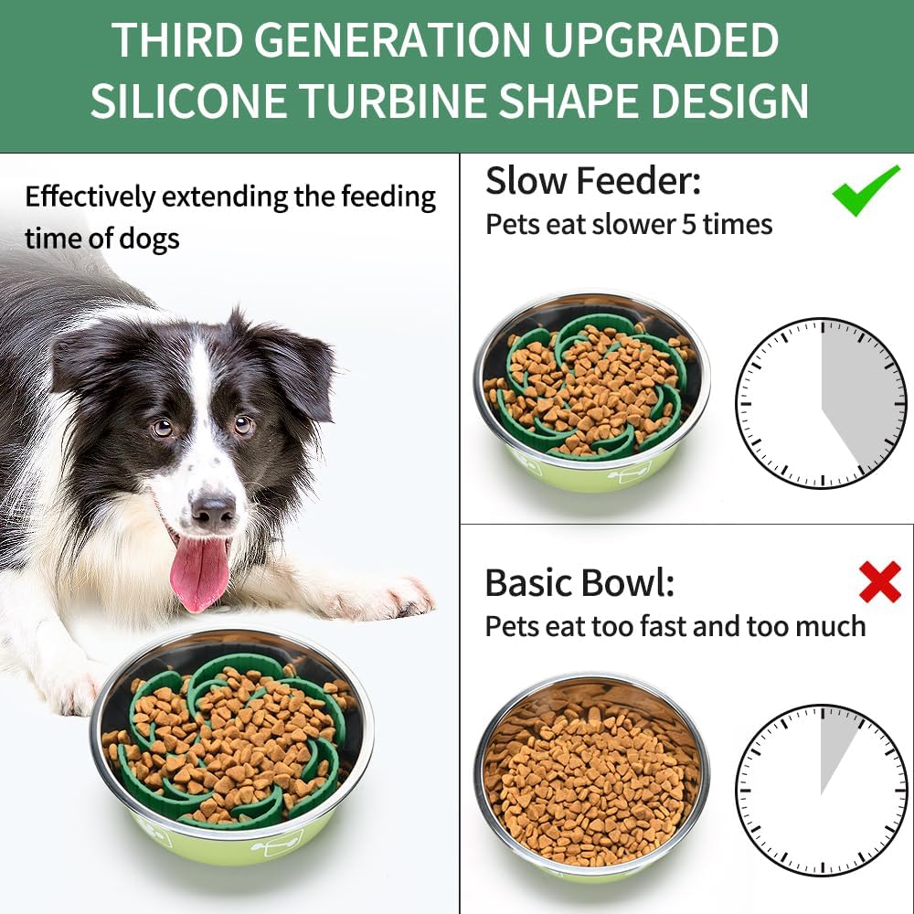 Inserção de tigelas para cães Slow Feeder - Imagem 2