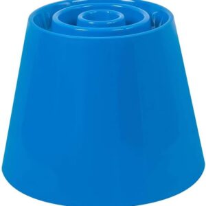 PET GAMES - Comedouro Funcional Lento e Alto Super Funcional, Divertido, Interativo e Resistente para Cães - DOG EAT M AZUL