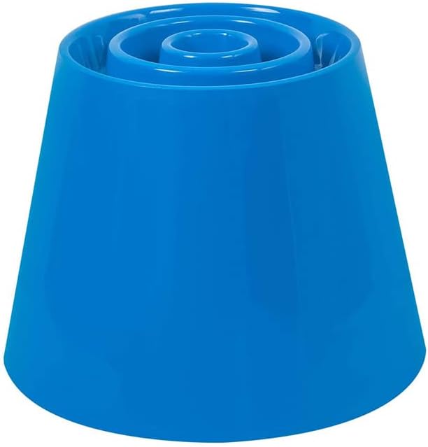 PET GAMES - Comedouro Funcional Lento e Alto Super Funcional, Divertido, Interativo e Resistente para Cães - DOG EAT M AZUL